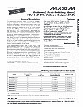 DataSheet MAX5580B pdf